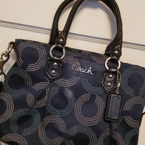 Coach Blue Handbag Purse